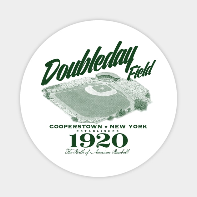 Doubleday Field Magnet by MindsparkCreative